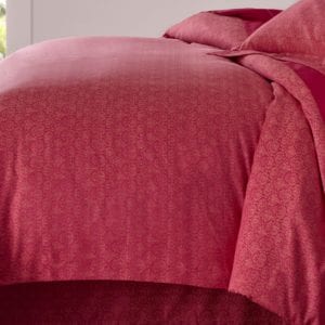 Constantinople Duvet Cover-Raspberry